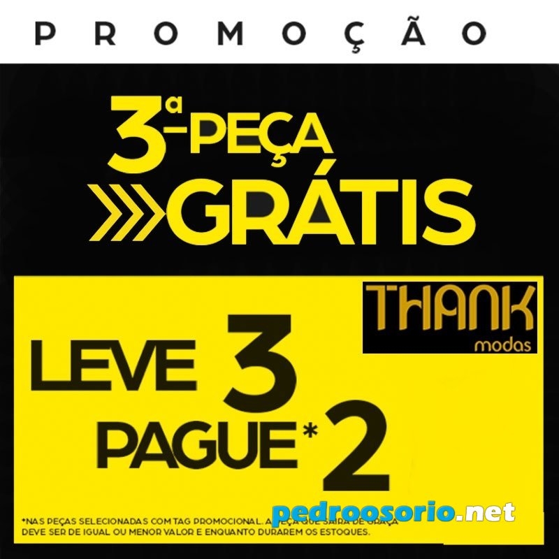 pedroosorio.net - Promo\u00e7\u00e3o de Natal Thank Modas